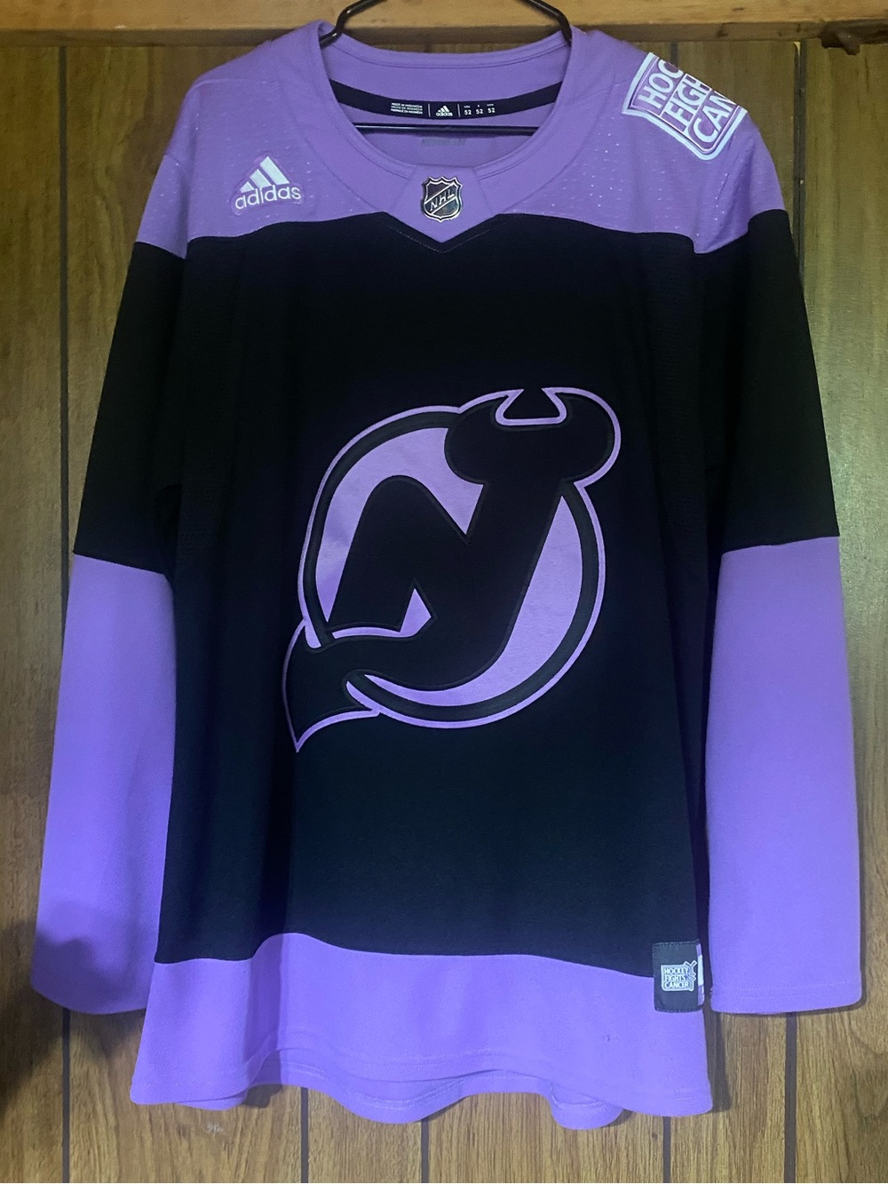 Hockey Fights Cancer Jersey- NJD